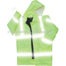 Chaqueta de seguridad reflectante de alta visibilidad